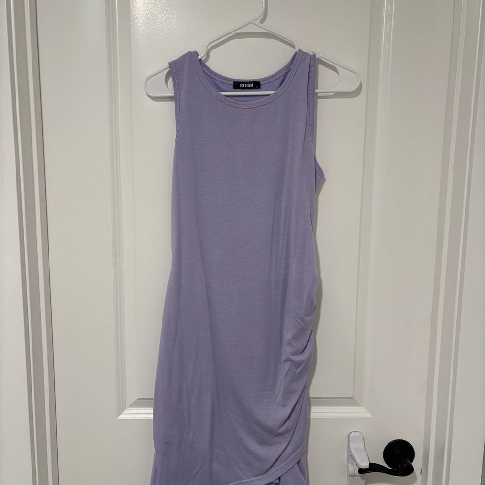 Lavender Midi Dress (S)